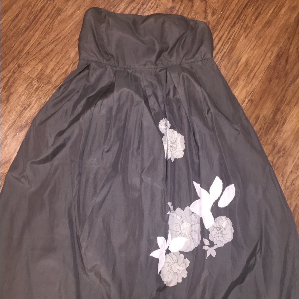 Gap grey flower dress